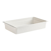 Cambro 14CW148 Camwear Full Size White Polycarbonate Food Pan - 4" Deep