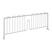 Regency 8" x 24" Chrome Wire Shelf Divider