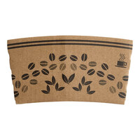 Choice 8 oz. Printed Coffee Cup Sleeve / Jacket / Clutch - 50/Pack