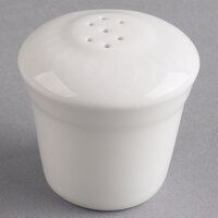 Homer Laughlin from Steelite International HL8916900 Kensington Ameriwhite 2 1/2" Bright White China Salt Shaker - 12/Case