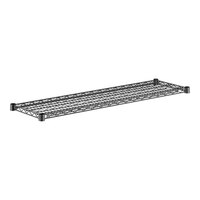 Regency 14" x 48" NSF Black Epoxy Wire Shelf