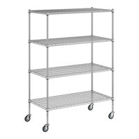 Regency 24" x 48" x 70" NSF Chrome 4-Shelf Kit