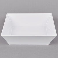 GET ML-281-W 2.3 Qt. White Siciliano Square Bowl - 12/Case