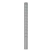 Regency 14" NSF Chrome Mobile Shelving Post