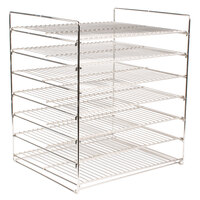 Hatco FSDT7SMP 7-Shelf Multi-Purpose Display Rack for FSDT Holding and Display Cabinets