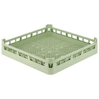 Vollrath 52671 Signature Full-Size Light Green Flatware Rack