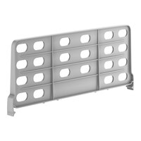 Cambro CSSD218151 Camshelving® Gray ABS Plastic Shelf Divider for 21" Premium, Elements and Elements XTRA Series