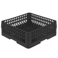 Vollrath TR1AA Traex® Full-Size Black 7 1/4" Open Rack with 2 Extenders