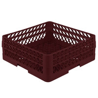 Vollrath TR1AA Traex® Full-Size Burgundy 7 1/4" Open Rack with 2 Extenders