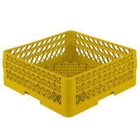 Vollrath TR1AA Traex® Full-Size Yellow 7 1/4" Open Rack with 2 Extenders