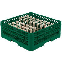 Vollrath TR3AAP14 Traex® Green Extended Peg Rack for 12 1/4" Diameter Plates