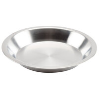 American Metalcraft 918SS 7 7/8" x 1" 18 Gauge Stainless Steel Pie Pan