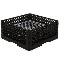 Vollrath PM3208-3 Traex® Plate Crate Black 32 Compartment Plate Rack - Holds 4 3/4" to 7 5/8" Plates