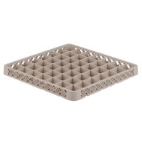 Vollrath TRE-32 Traex® Full-Size Beige 49 Compartment Glass Rack Extender