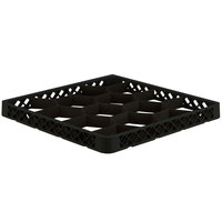 Vollrath TRJ-06 Traex® Full-Size Black 12 Compartment Glass Rack Extender