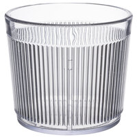 Dinex DX4GCOF907 Crystalon Stack-All 9.7 oz. Clear SAN Plastic Short Tumbler - 48/Case