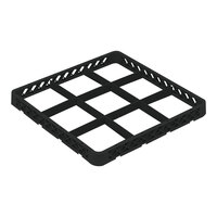 Vollrath TRF-06 Traex® Full-Size Black 9 Compartment Glass Rack Extender