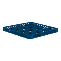 Vollrath TRD-44 Traex® Full-Size Royal Blue 16 Compartment Glass Rack Extender