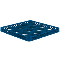 Vollrath TRJ-44 Traex® Full-Size Royal Blue 12 Compartment Glass Rack Extender