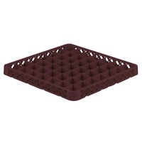 Vollrath TRE-21 Traex® Full-Size Burgundy 49 Compartment Glass Rack Extender