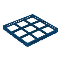 Vollrath TRF-44 Traex® Full-Size Royal Blue 9 Compartment Glass Rack Extender