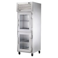 True STA1H-2HG Spec Series 27 1/2" Glass Half Door Reach-In Insulated Heated Holding Cabinet