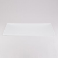 Eastern Tabletop 052414AC 24" x 14" Rectangular Acrylic Buffet Shelf