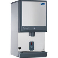 Follett 25CI425W-SI Symphony Countertop Water Cooled Ice Maker / Dispenser - 25 lb.