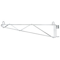 Metro 1WS24C Super Erecta Chrome Post-Type Wall Mount 24" Shelf Support