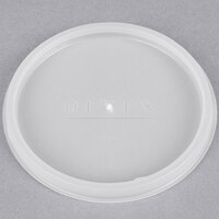 Dinex DX11928714 Translucent Disposable Lid for Carlisle 5501 Stackable 5 oz. Tumbler, Cambro 500P 5.2 oz. Tumbler, Cambro 500CW 5.4 oz. Tumbler, and Dinex DX1192 6 oz. Juice Cup - 1,000/Case