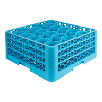 Carlisle RW30-214 OptiClean NeWave 30 Compartment Glass Rack with 3 Extenders