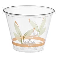 Bare by Solo RTP9RBARE Eco-Forward 9 oz. RPET Squat Cold Cup - 50/Pack