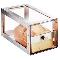 Cal-Mil 3410-55 Urban Stainless Steel Single Loaf Bread Display