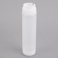 Tablecraft 16SV 16 oz. INVERTAtop Dualway First In First Out "FIFO" Squeeze Bottle - 3/Pack