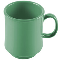 GET TM-1308-FG Diamond Mardi Gras 8 oz. Rainforest Green Tritan™ Mug - 24/Case