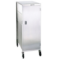 Lakeside 850 Compact Series Single Door Stainless Steel Tray Cart for 15" x 20" Trays - 16 Tray Capacity