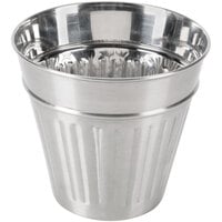 American Metalcraft OSCAR2 32 oz. Mini Stainless Steel Round Trash Can