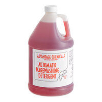 Advantage Chemicals 1 gallon / 128 oz. Concentrated Liquid Dish Washing Machine Detergent - 4/Case