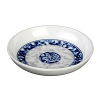 Thunder Group 1003DL Blue Dragon 3 oz. Round Melamine Sauce Dish - 60/Case