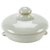 Tuxton GAS-101L TuxTrendz Artisan Sagebrush Replacement China Tea Pot Lid - 12/Case