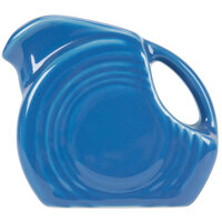 Fiesta® Dinnerware from Steelite International HL475337 Lapis 5 oz. Mini Disc China Creamer Pitcher - 4/Case