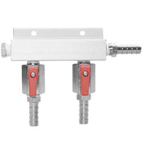 Micro Matic 751-017 Aluminum 2-Way Beer Gas Distributor