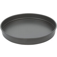 American Metalcraft HC5011 11" x 2" Hard Coat Anodized Aluminum Straight Sided Pizza / Cake Pan