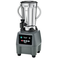 Waring CB15SF 1 Gallon Stainless Steel Food Blender with Spigot - 120V