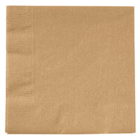 Creative Converting 803276B Glittering Gold 2-Ply Beverage Napkin - 600/Case