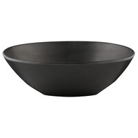 Elite Global Solutions ECO652 Greenovations 24 oz. Irregular-Shaped Black Bowl - 6/Case