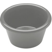 Elite Global Solutions R3SM Cottage Vintage California 3 oz. Gray Melamine Ramekin - 6/Case