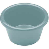 Elite Global Solutions R3SM Cottage Vintage California 3 oz. Cameo Blue Melamine Ramekin - 6/Case