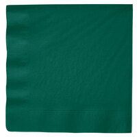 Creative Converting 593124B Hunter Green 3-Ply Paper Dinner Napkin - 250/Case