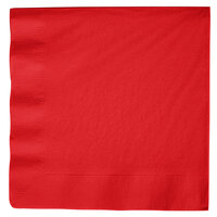 Creative Converting 591031B Classic Red 3-Ply Paper Dinner Napkin - 250/Case